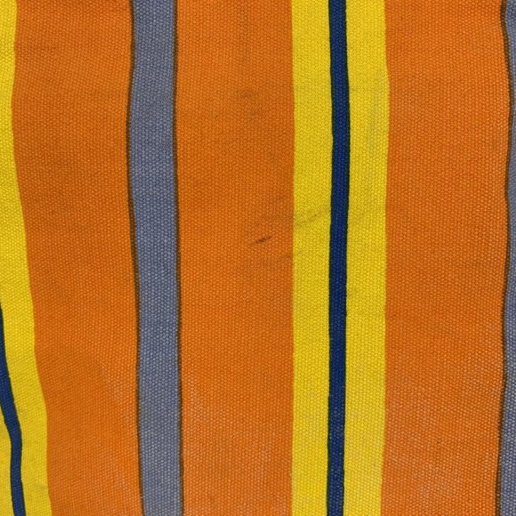 Paul Brent Beach or Pool Tote Bag Flip Flop Print Glass Beads 15" x 7" x 15" - Picture 6 of 8